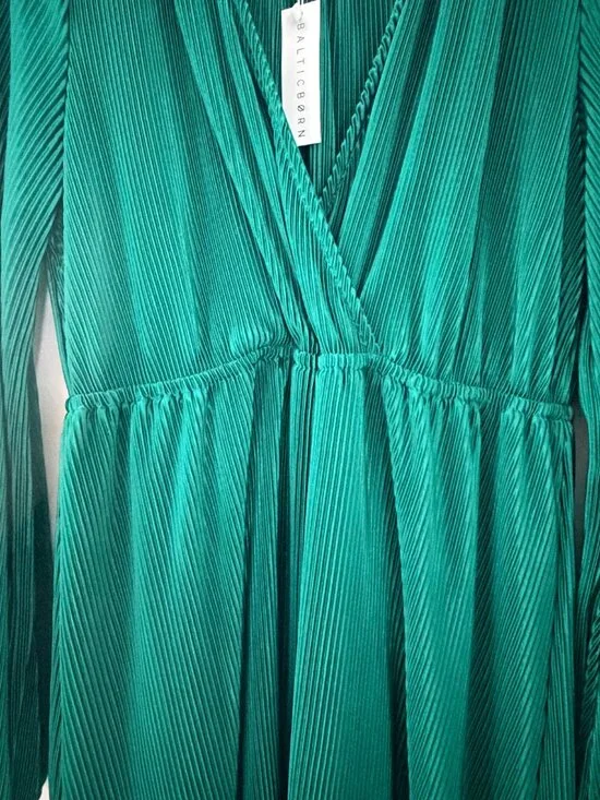 BALTIC BORN Forest Venus Pleated Maxi Dress XXL - Picture 3 of 5